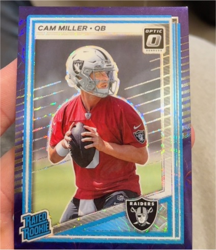 2025 Donruss Optic #261 Cam Miller — front