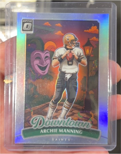 2025 Panini Donruss Optic Downtown #5 Archie Manning — front