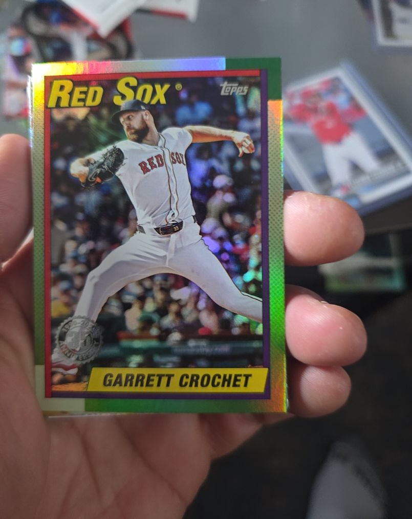 2025 Topps Update Retro 1990 #U90-40 Garrett Crochet — front