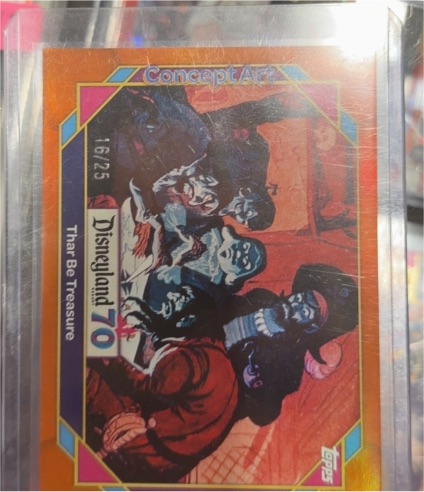 2025 Topps Disneyland 70th #130 Thar Be Treasure — front