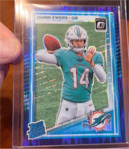 2025 Donruss Optic #213 Quinn Ewers — front