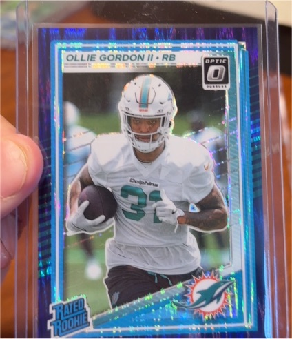 2025 Donruss Optic #218 Ollie Gordon II — front