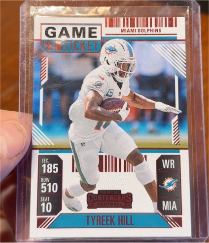 2024 Panini Contenders #62 Tyreek Hill — front