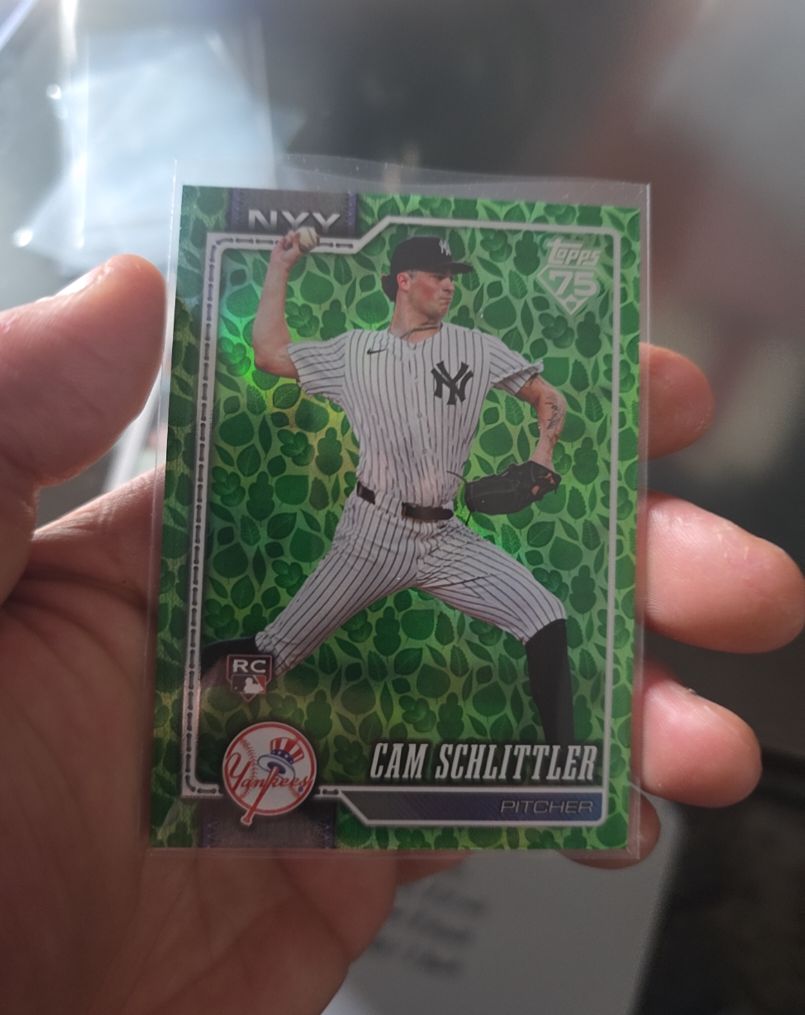 2026 Topps Series 1 #111 Cam Schlittler — front