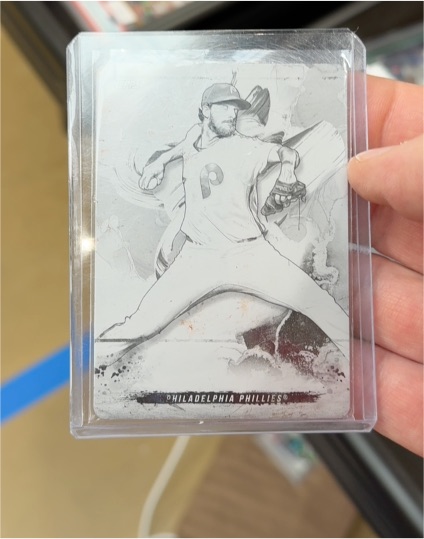 2024 Topps Inception Zack Wheeler Printing Plate 1/1 — front