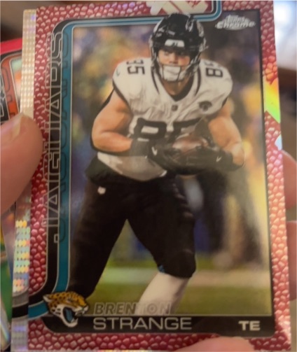 2025 Topps Chrome #137 Brenton Strange — front