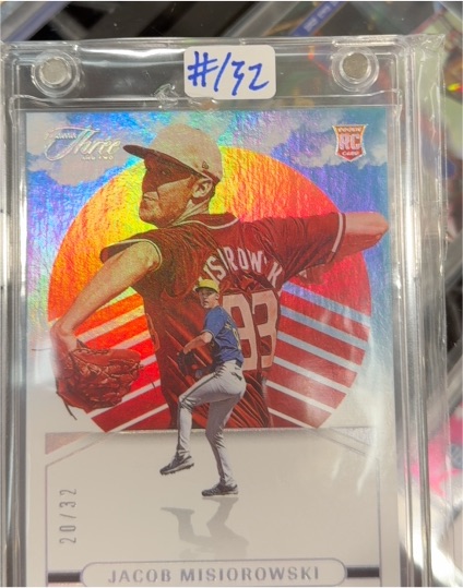 2025 Panini Three and Two On the Horizon #20 Jacob Misiorowski — front