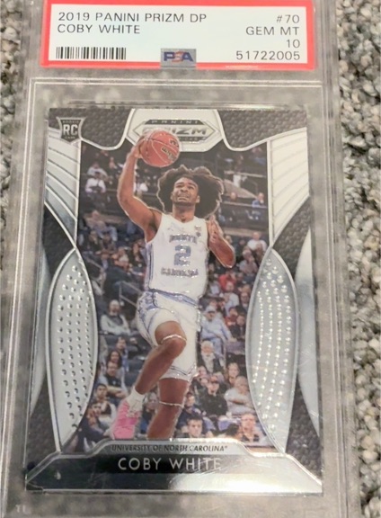 2019 Panini Prizm DP #70 Coby White — front