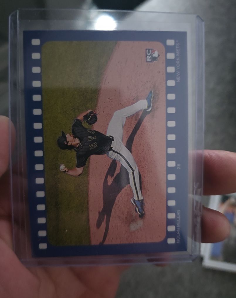 2026 Topps Heritage Ready and Action #RA-NM Nolan McLean — front