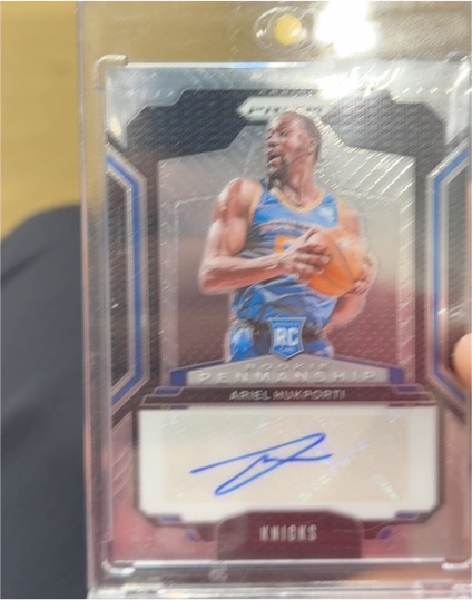 2024-25 Panini Prizm #SS-AHK Ariel Hukporti — front