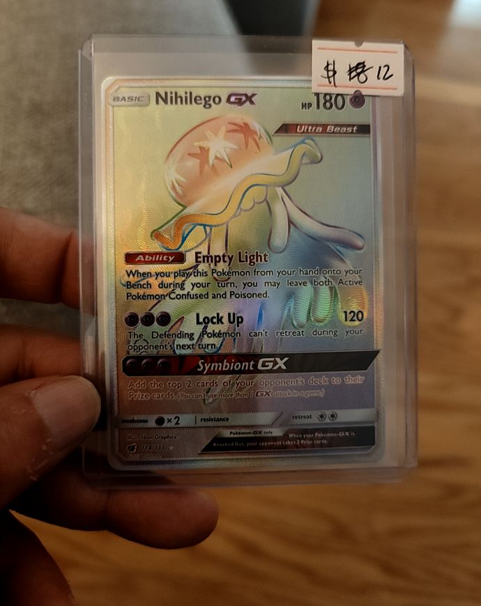 2017 Pokémon TCG Nihilego GX #103 Crimson Invasion — front