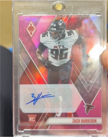 2023 Panini Phoenix #177 Zach Harrison Rookie Autograph — front