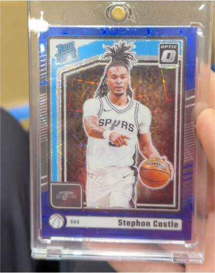 2024-25 Panini Donruss Optic #254 Stephon Castle — front