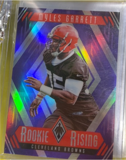 2017 Panini Phoenix Rookie Rising #RR-1 Myles Garrett — front