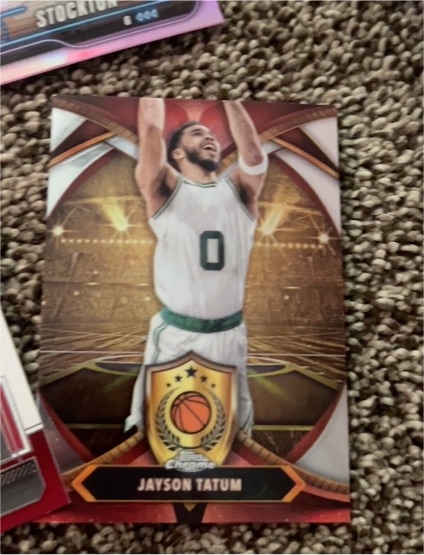 2024-25 Topps Chrome Ball of Duty #BOD-4 Jayson Tatum — front