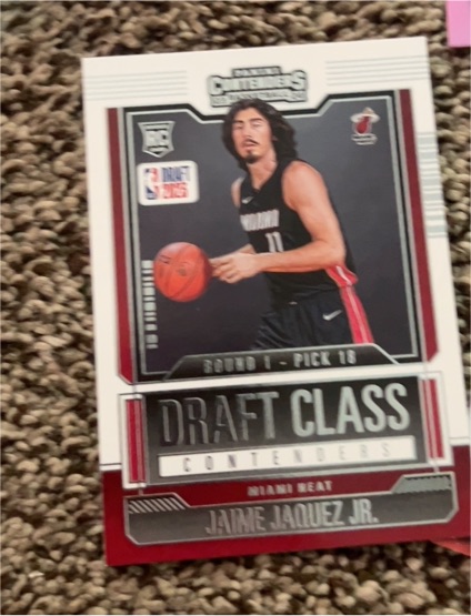 2023-24 Panini Contenders #4 Jaime Jaquez Jr. — front
