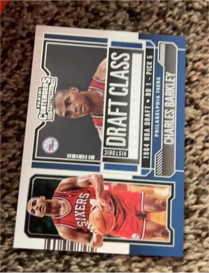 2023-24 Panini Contenders #11 Charles Barkley Historic Draft Class — front