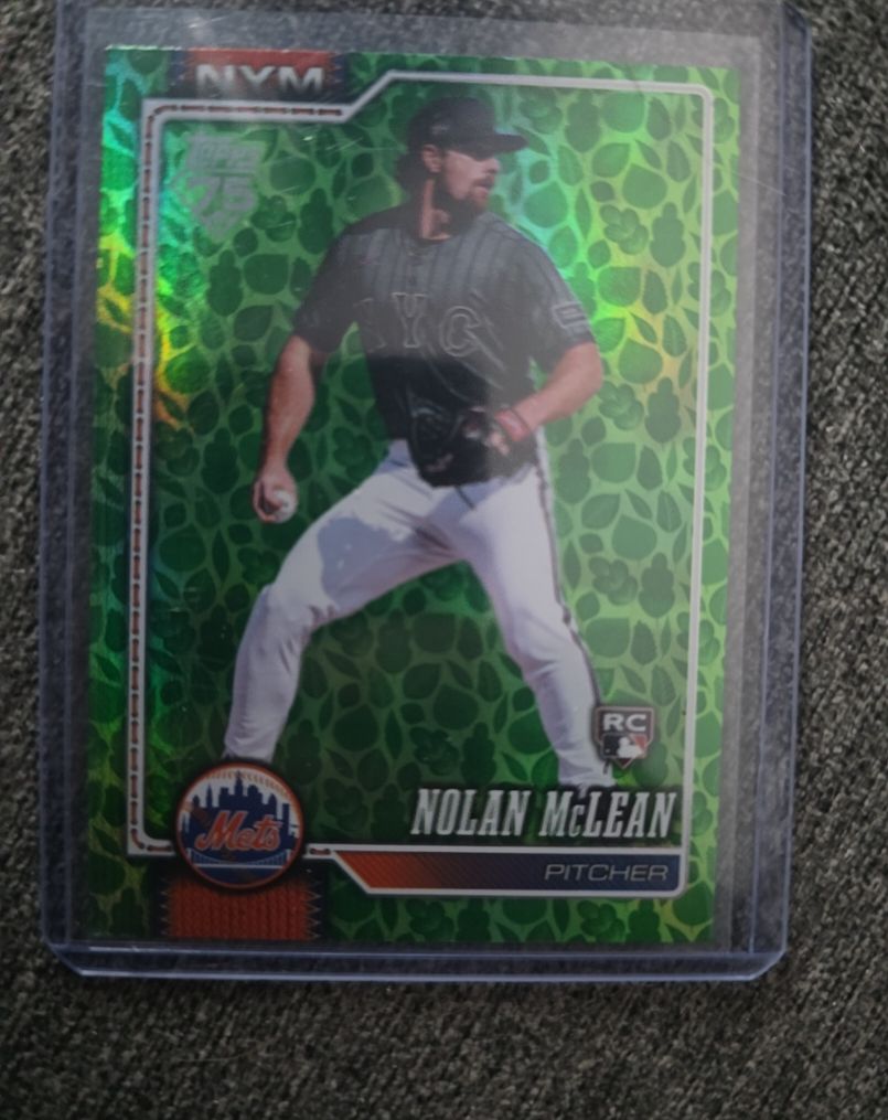 2026 Topps Series 1 #214 Nolan McLean — front