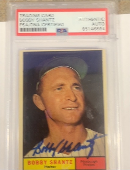 1961 Topps #379 Bobby Shantz — front