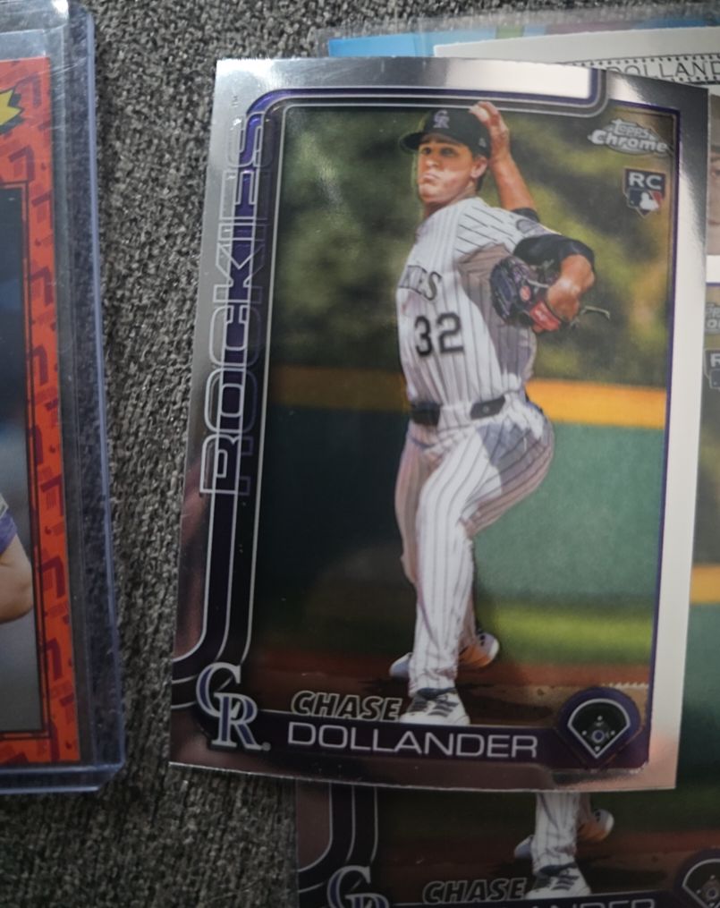 2025 Topps Chrome Update #USC18 Chase Dollander — front