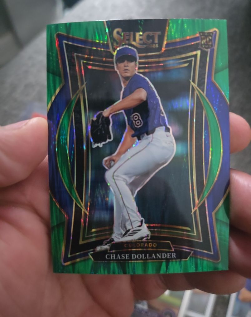 2025 Panini Select #25 Chase Dollander — front