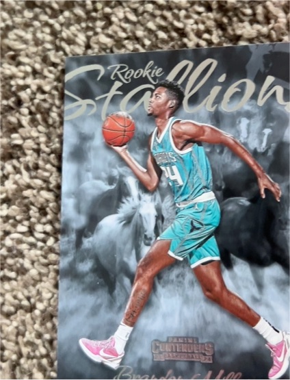 2023-24 Panini Contenders Rookie Stallions #10 Brandon Miller — front