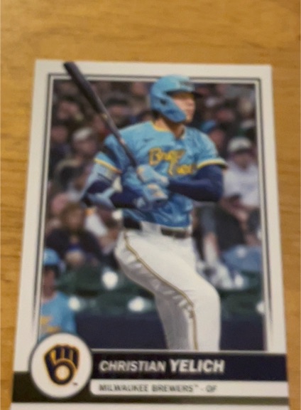 2026 Topps Flagship #84 Christian Yelich — front