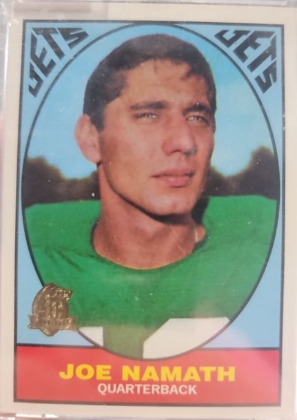 1996 Topps 40th Anniversary #98 Joe Namath — front