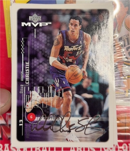 2000 Upper Deck MVP #167 Doug Christie — front
