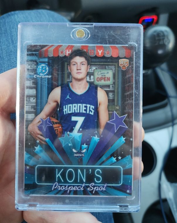 2025 Bowman Chrome Basketball #HS-7 Kon Knueppel — front