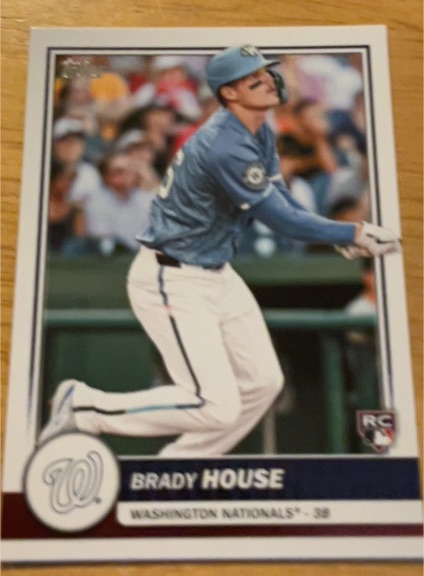 2026 Topps Flagship #34 Brady House — front
