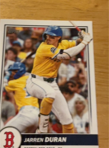 2026 Topps Flagship #29 Jarren Duran — front