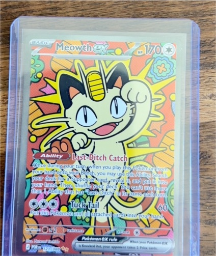 2026 Pokémon Meowth EX #121 — front
