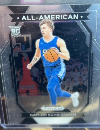 2024 Panini Prizm Draft Picks #11 Baylor Scheierman All-American — front