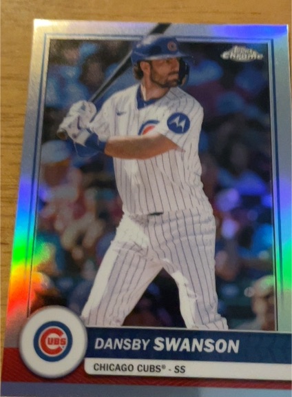 2026 Topps Chrome #71 Dansby Swanson — front