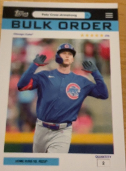 2026 Topps Flagship #BO-1 Pete Crow-Armstrong — front