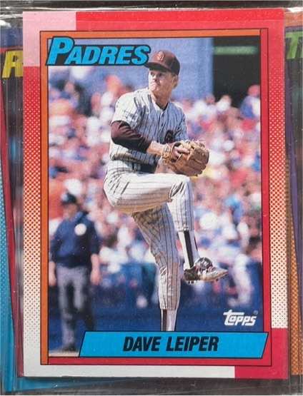 1990 Topps #773 Dave Leiper — front