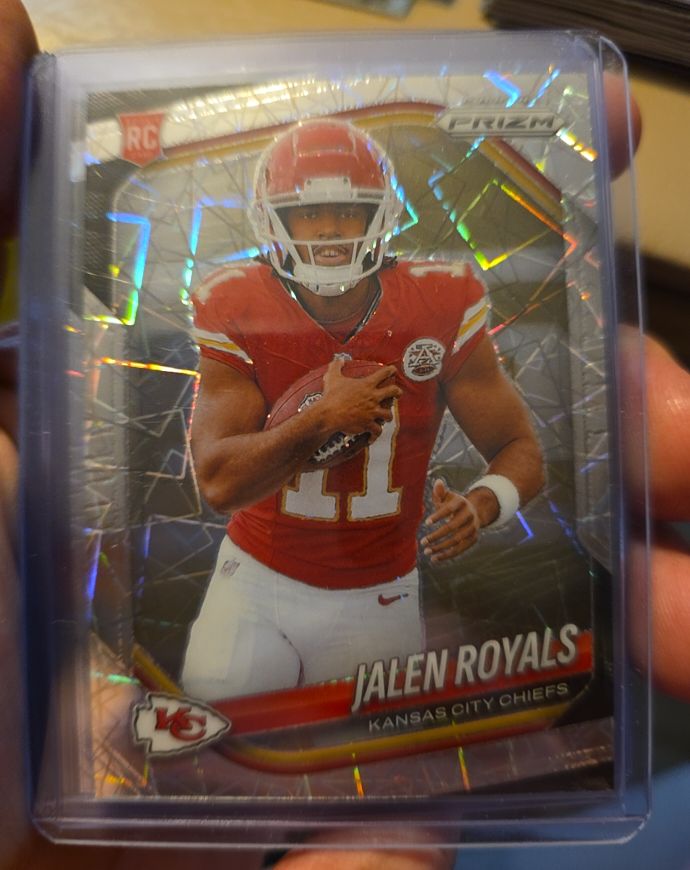 2025 Panini Prizm #341 Jalen Royals — front