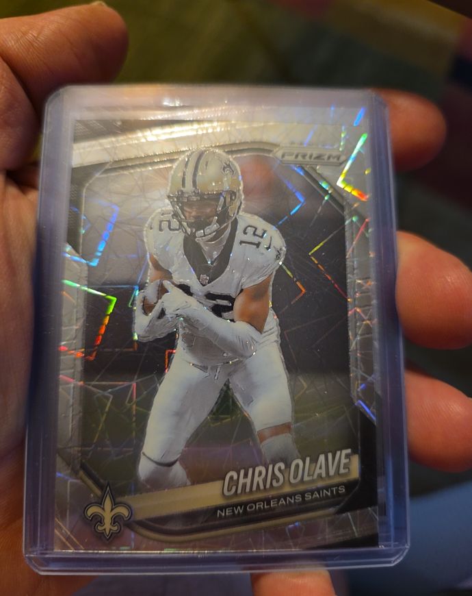 2025 Panini Prizm #192 Chris Olave — front