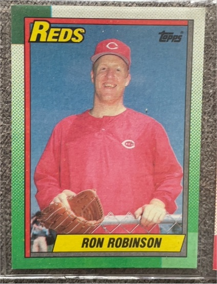 1990 Topps #604 Ron Robinson — front