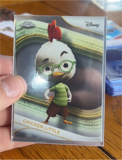 2025 Topps Chrome Disney #20 Chicken Little — front