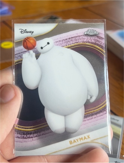 2025 Topps Chrome Disney #8 Baymax — front