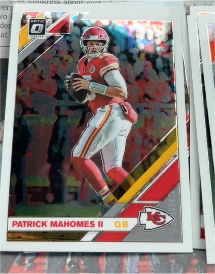2019 Donruss Optic #1 Patrick Mahomes II — front