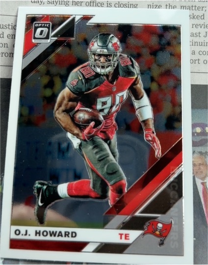 2019 Donruss Optic #93 O.J. Howard — front