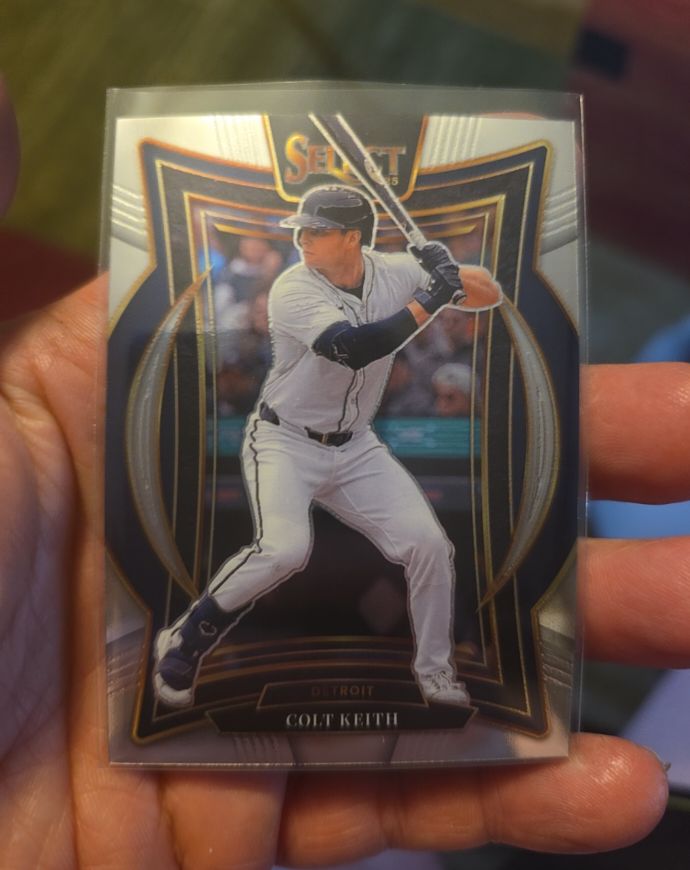 2025 Panini Select Baseball #68 Colt Keith — front