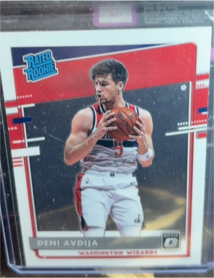2020-21 Panini Donruss Optic #159 Deni Avdija — front