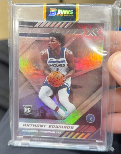 2020-21 Panini Chronicles XR #295 Anthony Edwards — front