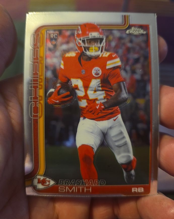 2025 Topps Chrome #311 Brashard Smith — front