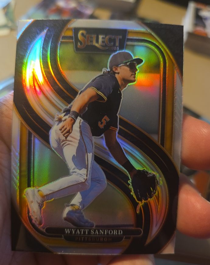 2025 Panini Select Premier Level #121 Wyatt Sanford — front