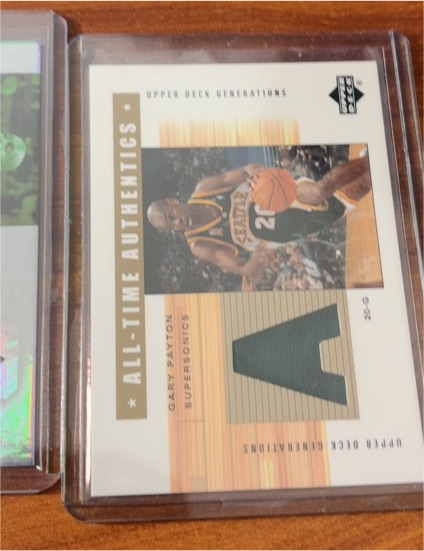 2002 Upper Deck Generations #20-G Gary Payton All-Time Authentics — front